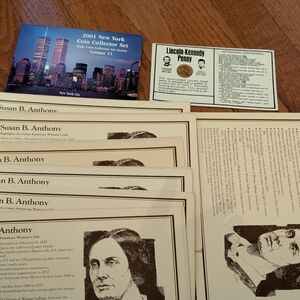2001 New York Coin Collector Set